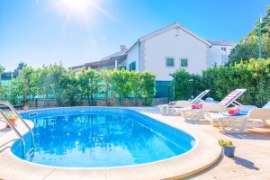 Private pool in Villa Cvita